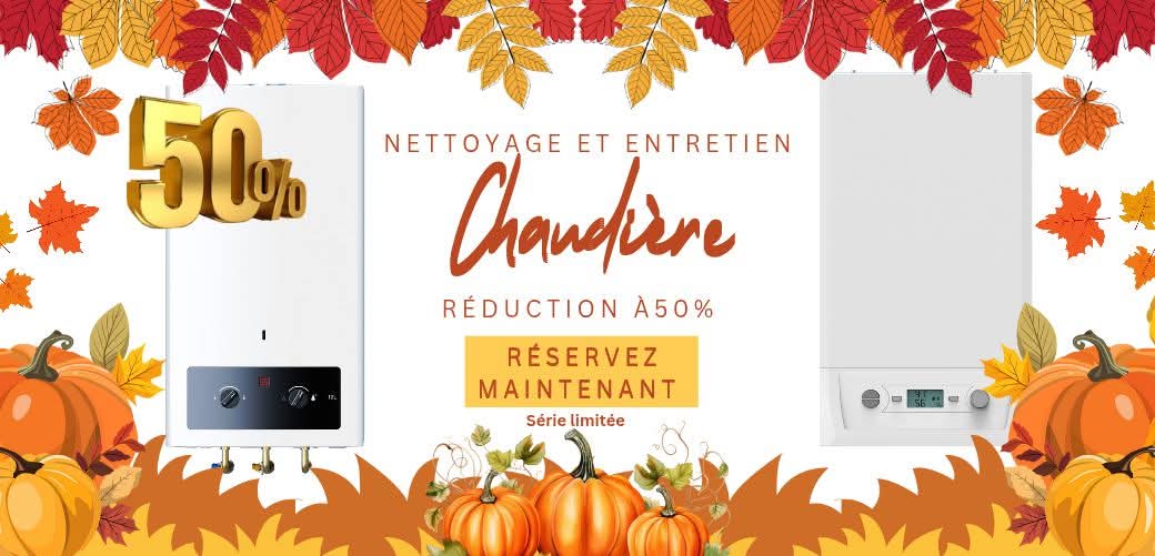 Promo nettoyage chaudière